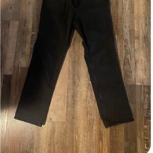 Classic Black Straight Leg Jeans for Versatile Style